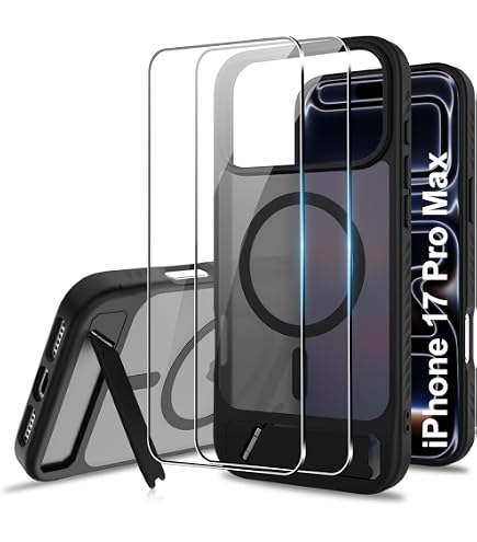Effcotuo Handyhülle Für IPhone 17 Pro Max – Magnetisch, Mit Panzerglas-Schutzfolie & Vollem Kameraschutz Effcotuo Handyhülle Für IPhone 17 Pro Max – Magnetisch, Mit Panzerglas-Schutzfolie & Vollem Kameraschutz