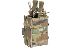 EXCELLENT ELITE SPANKER Tattico Nylon M4 singolo/doppio Mag Pouch impilare macchina MOLLE Mag Pouch