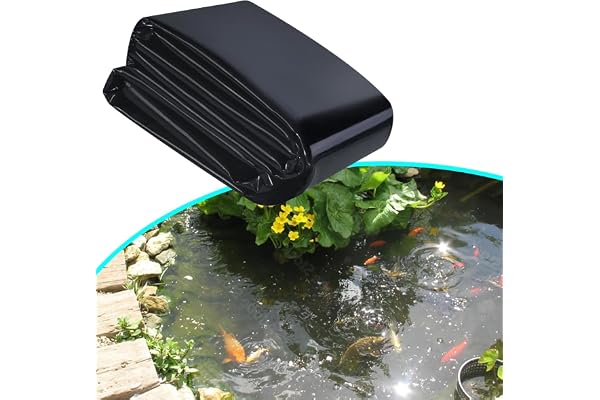 Bâche Flexible pour étang à poissons 9m x9m,Bâche pour Bassin,– Matériau en polyéthylène haute densité robuste – Résistant aux UV et aux déchirures– pour carpes koï et piscines à poissons, jardins