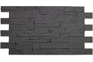 Decoresin Finta Pietra Moderna Ricostruito in Polistirolo Resinato (Ardesia)