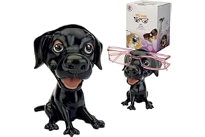 Arora 8013 Black Labrador OptiPaws Spectacle/Glasses Holder Design, Multicolour, One Size