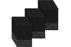Sac Chaussures Voyage, 18Pcs Organisateur de Chaussure de Voyage, Sac à Chaussure de Rangement Portable, Imperméable Anti-Poussière avec Fenêtre Transparente pour Voyage Sport(Noir)