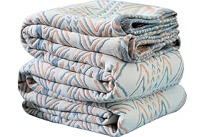 ‎HOORDRY HOORDRY Baumwolldecke Tagesdecke 200cmx 230cm Boho DeckeWohndecke Wendedecke Sofa Decke TV Decke zum Wohndecke für Couch Sofadecke Blanket für Bett Sofa Schlafzimmer Büro,Grau/Beige