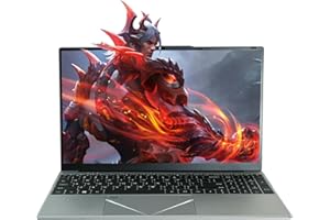 unbholkk Ordinateur Portable 15,6" FHD, AMD Ryzen 5 16 Go RAM 512 Go SSD (Battre i5) 3.7GHz, Grande Autonomie Écran 180° PC Portable étudiant Travail, Laptop Touch ID Type-C WiFi5 BT HDMI