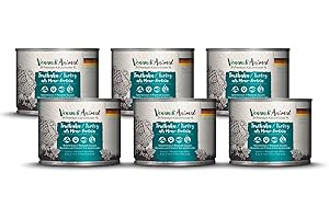 VenandiAnimal Comida de Calidad para Gatos - Pavo como monoproteína, Comida húmeda, sin Cereales y Natural, Paquete de 6 (6 x 200 g)