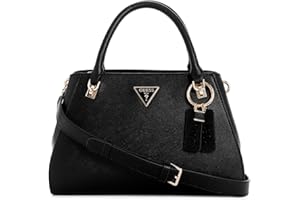 GUESS Noelle Luxury Satchel Black
