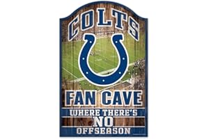 Wincraft NFL Indianapolis Colts Fan Cave Sign Holzschild
