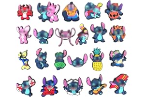 Tomicy Adornos de Zapatos sin Cordones, 20 Piezas, Accesorios para Sandalias, Zuecos y Crocs, Bricolaje, decoración para niños