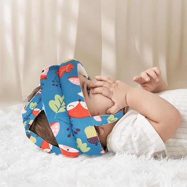 Paracolpi Per Testa Bambino - Morbido, Regolabile, Per Imparare A Camminare (4-24 Mesi), Motivo Farfalla - Foto 8