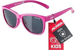 ALPINA LUZY - Verspiegelte und Bruchsichere Sonnenbrille für Kinder, ideal für Alltag und Outdoor, mit UV-A-, B- & -C-Schutz