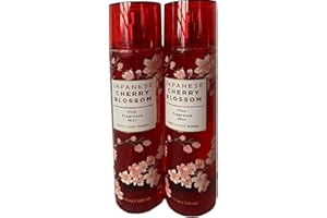 Japanese Cherry Blossom Fragrance Mist 8oz each (Set of 2) by Bath & Body Works