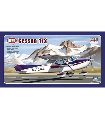 Cessna Skyhawk 172 1/72 スケールモデルキット
