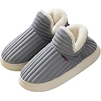 Chaussons Femme Hiver, Chausson Fourré Femme, Chaussons Femme