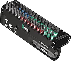 Wera 57690 Impaktor Assorted Bit Set, 30 Pieces