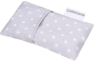 CARREDANA Saco térmico anti-cólicos bebé.Especial recién nacido 17 x 10cm (Gris estrellas)