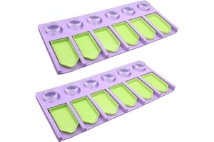 Doafoce Plateau de Peinture Diamant 2 Pièces Organisateur Plateau Peinture Diamant Kit Diamond Painting Accessoires avec 12 Plateaux et 12 Boîtes pour loisirs créatifs