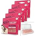 Hush 7 Pairs Plugz Silicone Earplugs - Pack of 7 (5 Packs (35 Pairs))