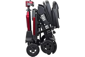 ICAN PRODUCTS iCan EasyFold X-11 Manual Folding Mobility Scooter – Lightweight 21Kg with Battery, Compact, Manual Folding, Long Range, LED Display – Portable Mobility Scooter for Seniors, Class 2, UK Regulated.