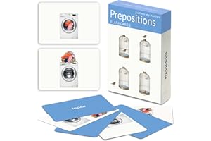 PICTURE MY PICTURE Preposition Flash Cards | 40 Language Builder Picture Cards | Picture Cards for Speech Therapy | SLP Materials for Adults and Children | ESL Flashcards | Aphasia Cards