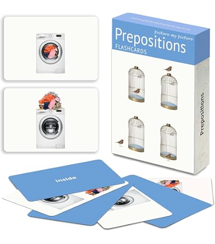 200 Language Flash Cards Set - Real Photo Vocabulary Builder For Speech Therapy