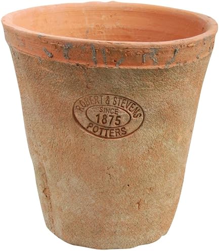 Zeitzone Terracotta Blumentopf-Set – 3 Stück, Mediterraner Look, 12,5x14 Cm, Mit Ablaufloch