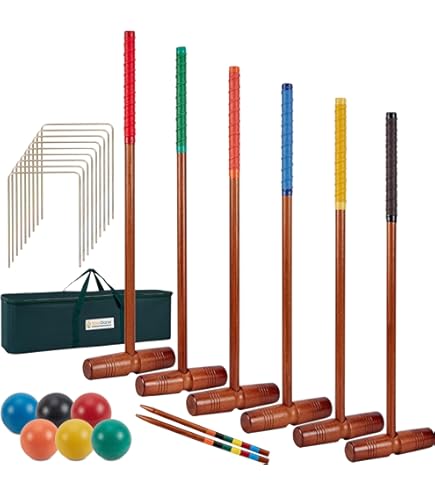 Portes De Croquet En Fer – Lot De 9 Pièces De Rechange 8 X 5 Pouces Pour Jeu De Jardin | Kisangel