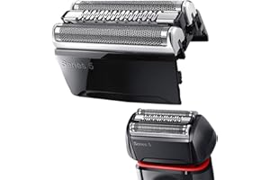 CUTECOOL Testina Di Ricambio Per Rasoio Elettrico, Accessori di Ricambio per Rasoio Compatibile Con I Rasoi Elettrico for Braun Series 5 - Rasoi Elettrici per for Braun Accessori di Ricambio per Rasoi (52B)