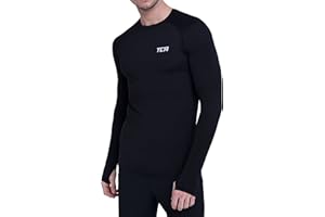 TCA Stamina Maglia Manica Lunga da Uomo Top da Corsa