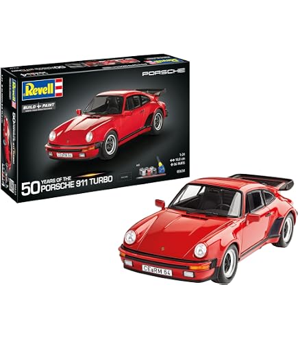 Revell Easy Click Maquette Porsche 356 Coupé - Modèle à Assembler Sans Colle 1/16