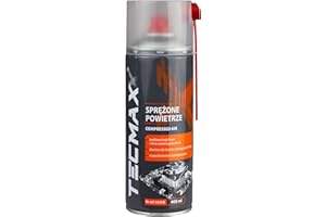 ‎TECMAXX TECMAXX Compressed Air Druckluftspray mit Sprühverlängerung 400ml