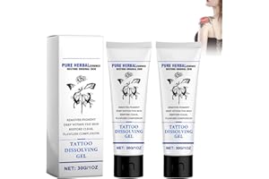NEXOLLA Dissolvant de Pigment de Tatouage, Crème D'enlèvement De Tatouage, Tattoos Emblem Détatouage, Dissolvant de Tatouage Doux et sûr Plupart Types, Supprimer Efficacement