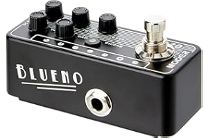 Mooer M020 Blueno Preamplificatore Due Canali per Chitarra Elettrica