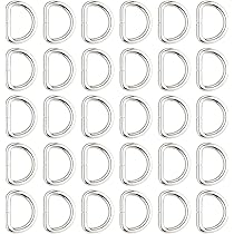 12 Anelli Moschettone Per Chiavi, Borse - Oro, Nero, Argento - Foto 9