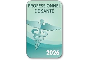 SIGNAL SAFETY Autocollant Sticker - Vignette Caducée 2026 pour Pare Brise en Vitrophanie - V2 Professionnel de Santé