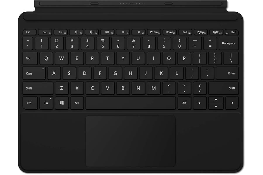 Requested: Microsoft 2018 Surface Go Type Cover (für Surface Go 1-4) (QWERTZ Deutsch) Schwarz (Generalüberholt)