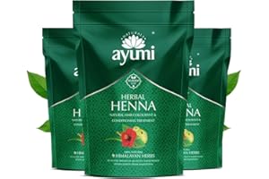Ayumi, Herbal Henna mit 9 Himalayan-Kräutern, Conditioning Treatment, 3 x 150 g