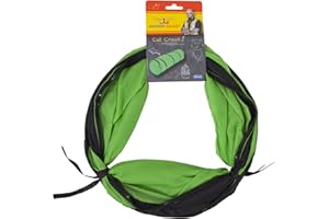 PETMATE Jackson Galaxy Solid Cat Crawl, Green/Orange