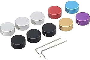 MOONEMBASSY Guitare Pédale Casquette avec commutateur métallique Footswitch Topper Pied Capuch