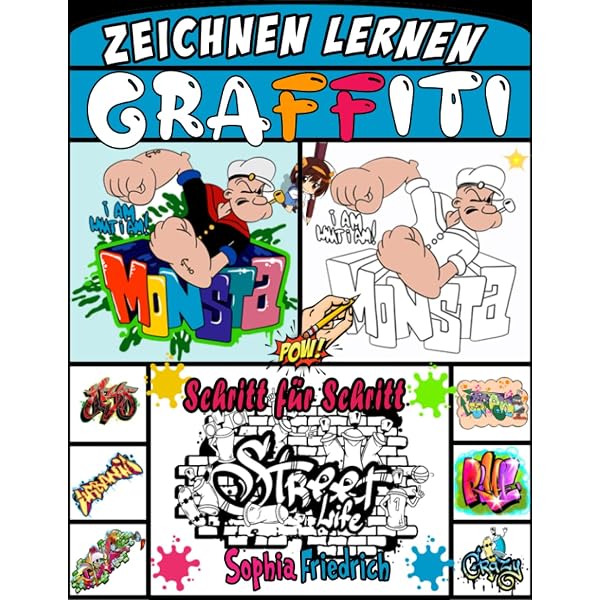 Zeichnen Lernen: Tribal Street Art II – Buch Mit 57 Urbanen Bleistiftporträts Für Fortgeschrittene Künstler