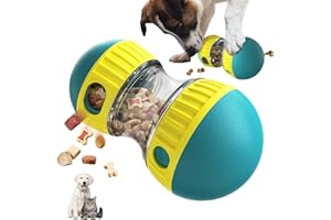 DIANE Interactive Puzzle Toy - Adjustable Food Treat Dispensing Toy, Indestructible Feeder, Slow Feeder for Large/Medium/Small Dogs, Puppy Pet Gift (Green)