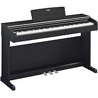 Yamaha Arius Digital Piano YDP-144B, schwarz – Elektronisches Klavier mit Hammermechanik, Konzertflügel-Klang & USB-to-Host-A