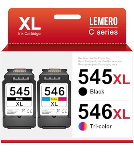 COLORETTO 545 XL 546 XL Gerecycled Inktpatronen Vervanging voor Canon