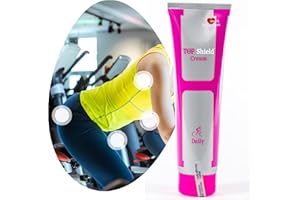 TOP SHIELD Daily Crema sottosella antisfregamento for Women - pomata Anti irritazione e antifrizione per Cosce e Glutei - Ciclismo, Corsa, Palestra e Sport Vari (Max 2 Ore)