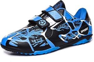 BAODLE Scarpe da Calcio Ragazzi FG/AG Professionale All'aperto Calcio da Scarpe Ragazzo TF Allenamento Bambini Teenage Spike