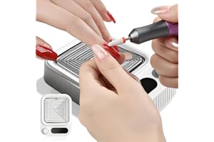 Dammsugning för naglar, 80 W nageldammsugare med filter, nageldammsugare, professionell nageldammutsugning nagelstudio och he