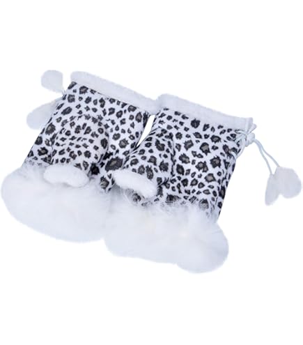 Fafeicy Gants Sans Doigts Pour Femmes Gants Sans Doigts Pour Filles, Garde Au Chaud, Motif De