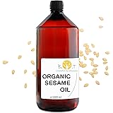 B.O.T Cosmetic & Wellness - Olio di Sesamo Biologico Spremuto a Freddo | Per Cosmesi Naturale, Massaggi Ayurvedici, Pelle, Ca