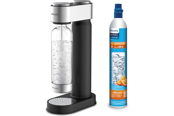 Water ADD4902BK/10 GoZero Mousserande vattenberedare, plast, 1 Liter
