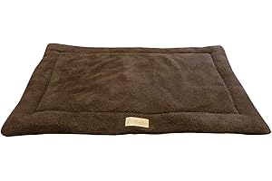 Ellie-Bo, Sherpa, materassino in pile per gabbie e casse da 106,7 cm, marrone