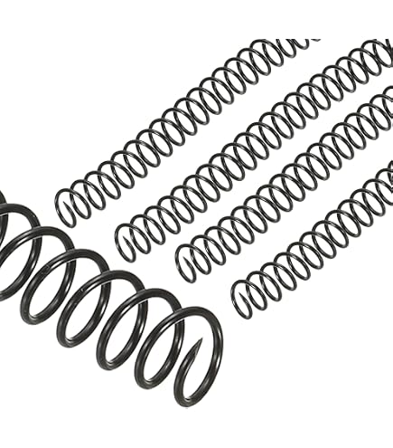 Spirales De Reliure Plastique 34 Anneaux - Lot De 100 - Pour Relier 20 Feuilles A4 - Diamètre 6,4 Mm